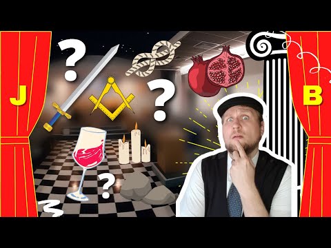 🕵️ WHAT IS HIDDEN IN A MASONIC TEMPLE 🏛️ (Visit by a Freemason)