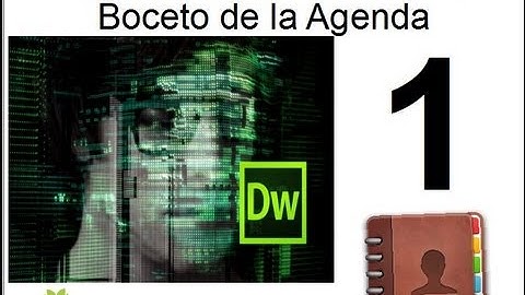 video1 - Taller Dreamweaver, php y Mysql Creación de una Agenda - Introducción