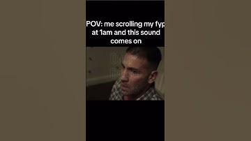 Pov: im scrolling on my fyp at night and this sound comes on#1am  #night #fyp #comedy