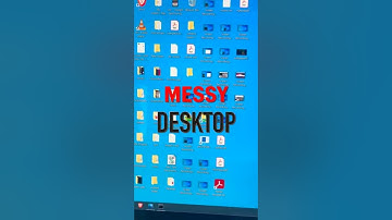 simple option to make the desktop clean by hiding all icons in windows