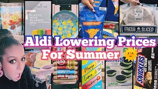 👑Aldi Helping Families Combat Inflation by LOWERING Prices For the Summer!! Don't Miss Out!!👑