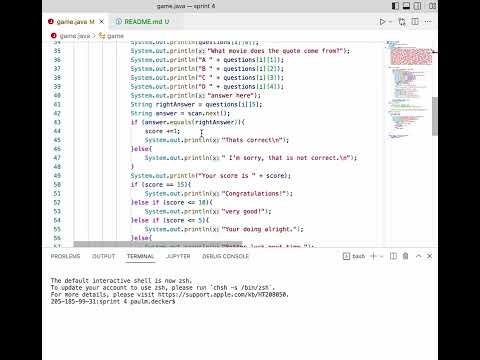 java showcase