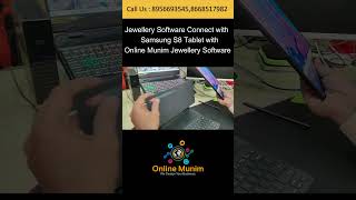 Jewellery Software - Connect with Samsung S8 Tablet with Online Munim Jewellery Software screenshot 5