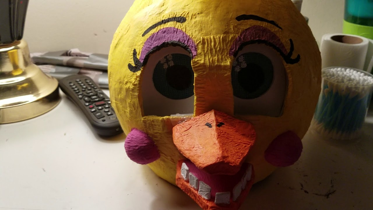 Another Toy Chica Mask Upgrade! YouTube