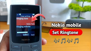how to set ringtone in nokia keypad phone | Ringtone setting in Nokia keypad phone