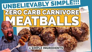 Easy Zero Carb Carnivore Meatballs  Deliciously Simple