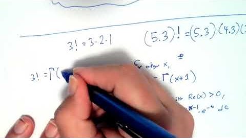 The Gamma Function, Related to Factorials. Not that Bad!