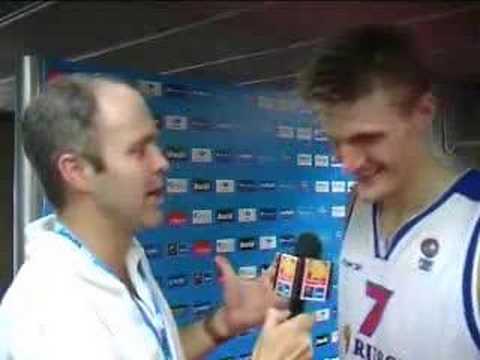 SPAIN-RUSSIA-FIN...  Interview Andrei Kirilenko