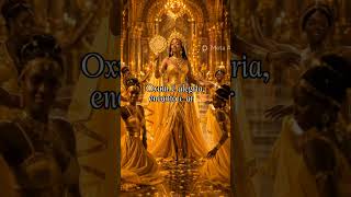 Oxum transforma e acalma o coração. Oraye Yeo! #oxum #candomblé #axe #umbanda #orixas #7folhas