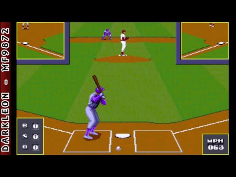 Bo Jackson Baseball © 1991 Data East - PC DOS - Gameplay