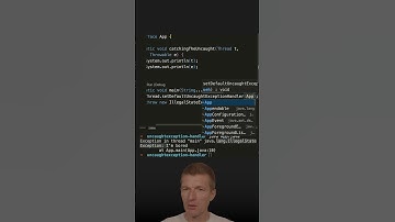 Catch The Uncaught (Exception) #java #shorts