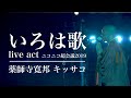 いろは歌 live act @ニコニコ超会議2019 / 薬師寺寛邦 キッサコ