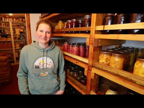 One Years Worth of Food Pantry Tour - 3 Months In 