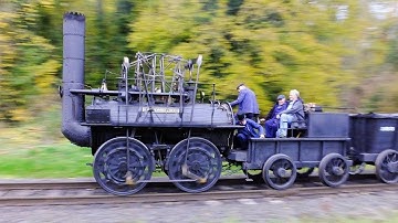 LOCOMOTION Number 1 passing over my camera 3 TIMES !!