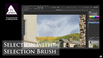 Selection with the Selection Brush in Affinity Photo