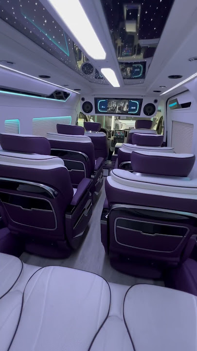 Toyota hiace premium VIP luxury Class Made in Cambodia modified #hiacecambodia #hiace #shorts