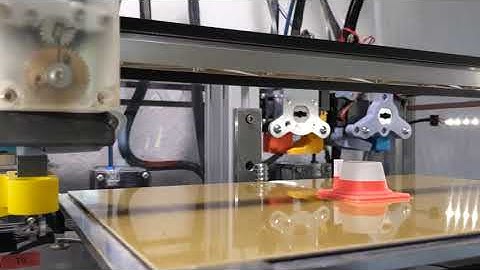 DIY E3D Tool Changer - Simple dual color print Part 1