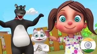 Kalu Madari Aaya | Little Tree House India | рдХрд╛рд▓реВ рдорджрд╛рд░реА рдЖрдпрд╛ | Hindi Balgeet | Hindi Kids Rhymes
