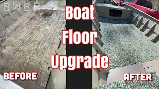 Wood vs. Aluminum Floors for a Boat | Installing an Aluminum Floor