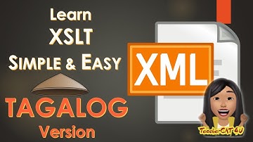 XSLT  Quick and Easy Tutorial - TAGALOG Version