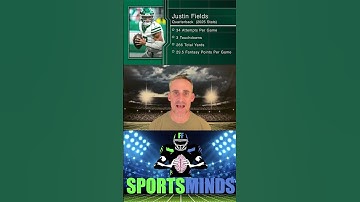 Is Justin Fields the Real Deal? #justinfields #newyorkjets #fantasyfootball #sportsminds #nfl #qb