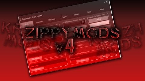 ZippyMods Skype Tool V4 | Best Skype Tool! + Free Download