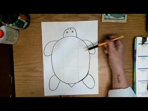 Pattern Sea Turtle Day 2