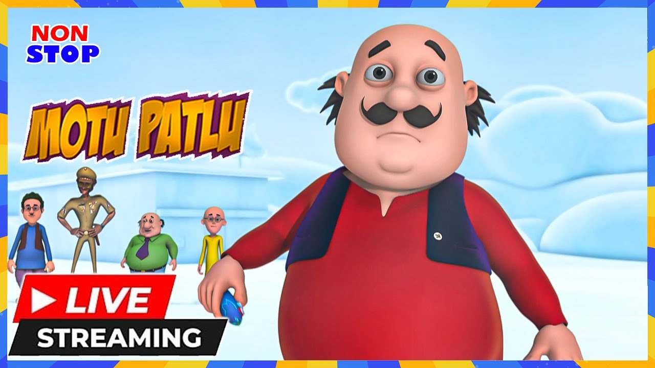LIVE - Non Stop Motu Patlu | മോട്ടു പട്‌ലു #motupatlushow #motupatlukijodi #motupatlucartoon
