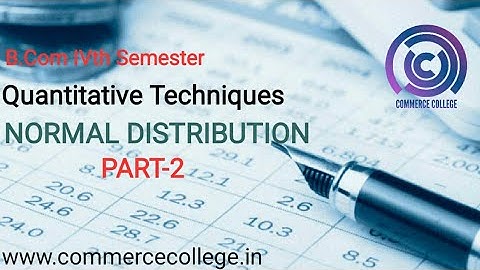Q.T Normal Distribution Part 2