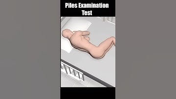 Examination of Piles by a Surgeon 3d animation #shorts