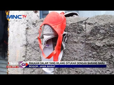 Geger Pencurian Pakaian Dalam Wanita di Bogor, Pelaku Tukar dengan Barang Baru - LIM 05/02