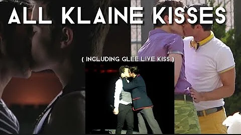 All Klaine Kisses | s2-s6 (Including Glee Live)