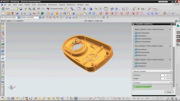Examine Geometry in NX