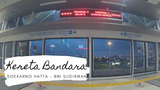 Cara Menuju Stasiun Kereta Bandara Soekarno Hatta ke Stasiun BNI City (Jakarta)