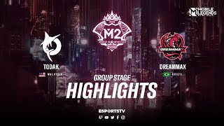 Todak vs Dreammax Highlights M2 World Championship 2020 | Dreammax vs Todak ESPORTSTV