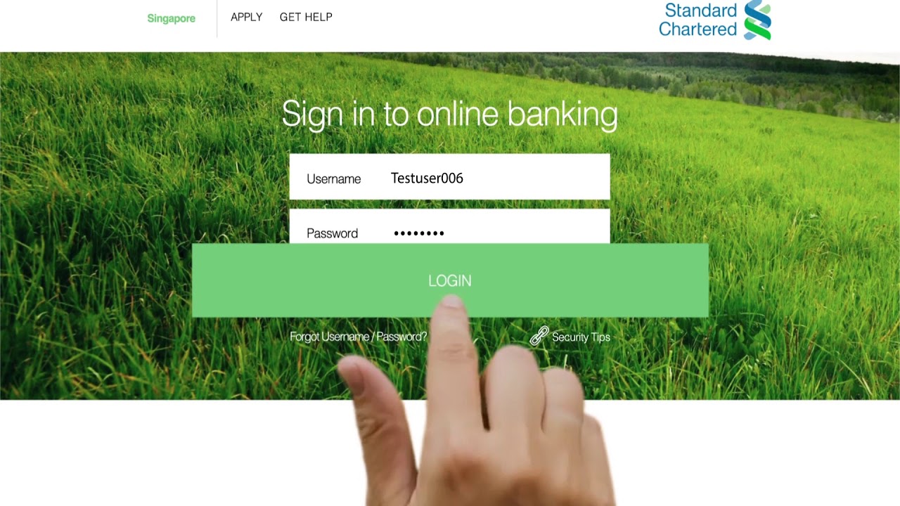 SG Online Banking - Transfer \u0026 Payment history