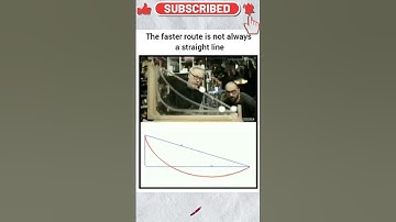 Fastest Route is Not Straight Line 😨😨🤔