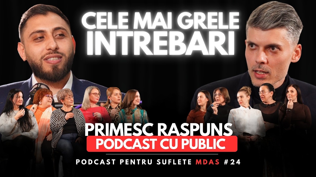Cele mai grele intrebari primesc raspuns #Podcast 24 cu public Numerologie