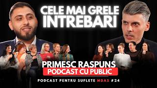 Cele mai grele intrebari primesc raspuns #Podcast 24 cu public Numerologie