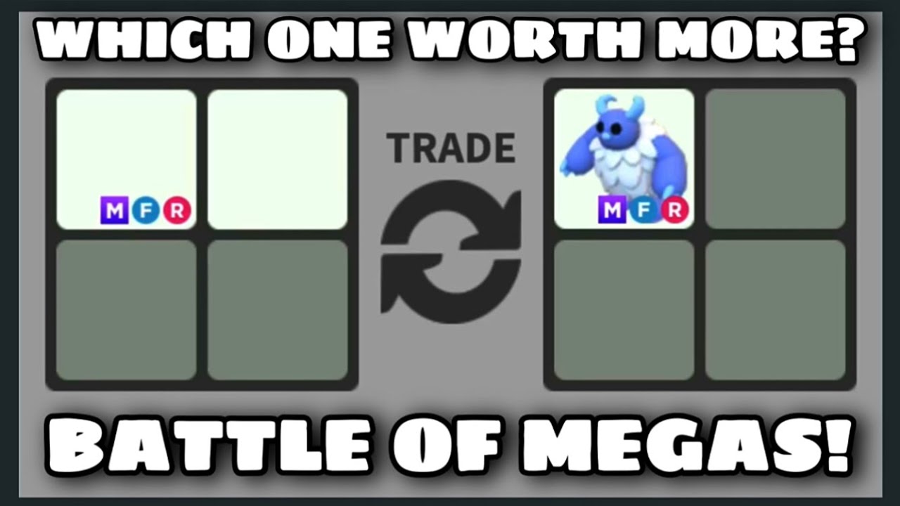 MEGA YETI VERSUS MY MEGA WITH ADD! Which one is better?!🤔🥰 Adopt me