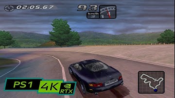 Need for Speed: High Stakes (PS1) / RTX 3090 4K ultra / PS1 emulator for PC DuckStation