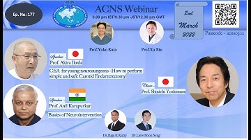 ACNS Webinar- Mar 2 -Carotid Endarterectomy for Young Neurosurgeons & Basics of Neurointervention