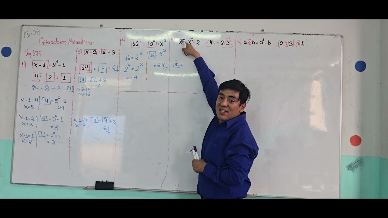 Operadores Matemáticos - Razonamiento Matemático - Academia
