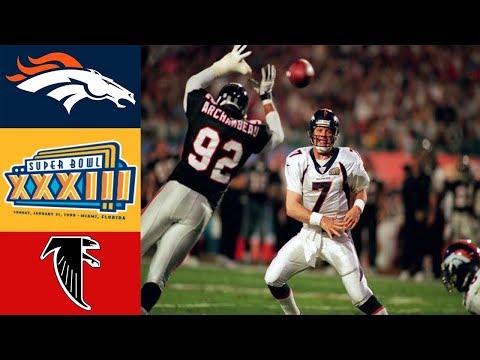 Broncos Vs Falcons Super Bowl Xxxiii