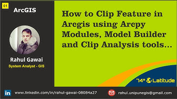 How to Clip Features in ArcGIS using Arcpy Modules, Model Builder and Clip Analysis  tool
