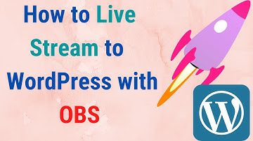 How to Live Stream to WordPress Website Bangla|| Easy way to Live Stream with OBS Studio