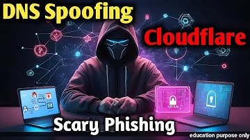 DNS Spoof + Cloudflare Tunnel | Real Phishing Attack Demo! ( Educational Awareness only)