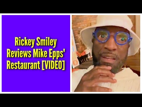 Reviewing Mike Epps' Restaurant