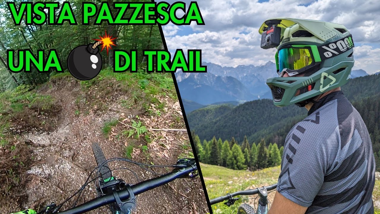 ARLECCHINO TRAIL UNA BOMBA! 💣💣💣 MTB TARVISIO - MONTE ACOMIZZA