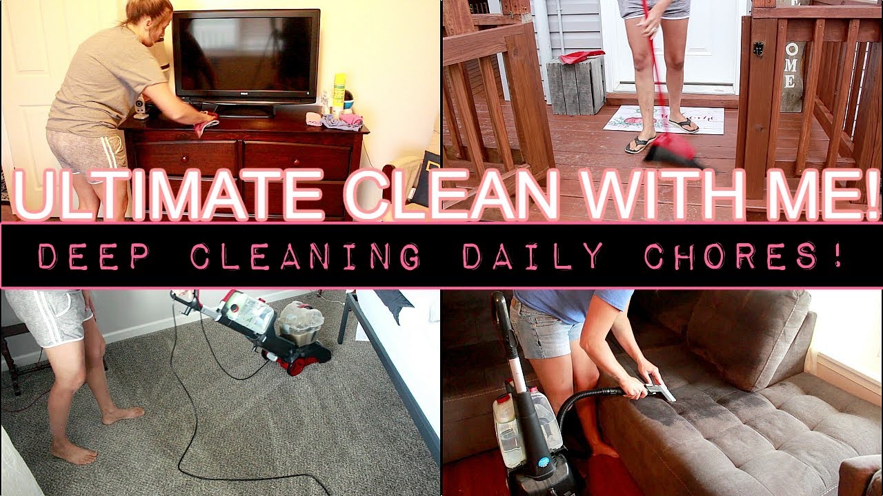 ULTIMATE CLEAN WITH ME|DAILY CHORES|DEEP CLEANING|FALL 2020!